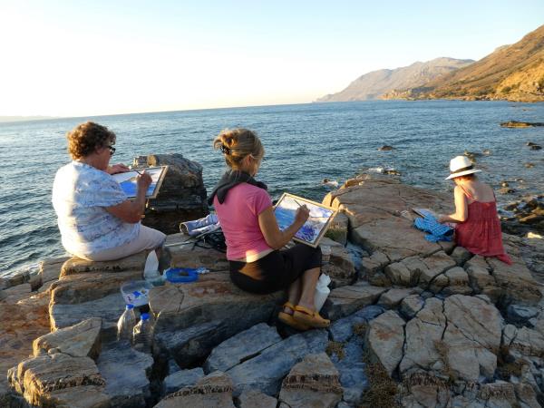 Painting vacation in Crete