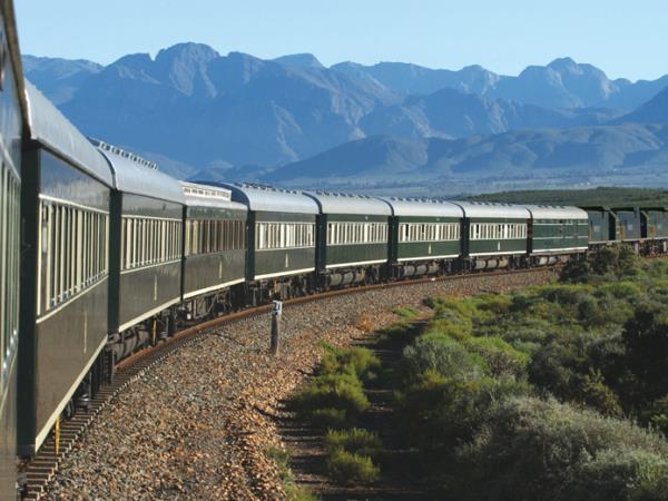 Luxury railway vacation in South Africa