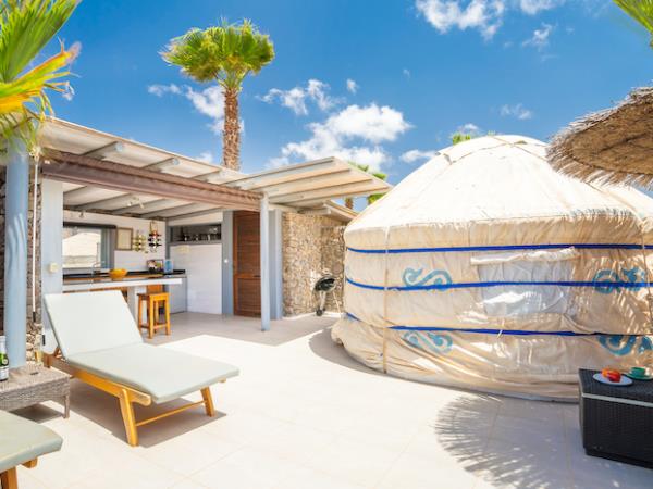 Eco yurt in Lanzarote