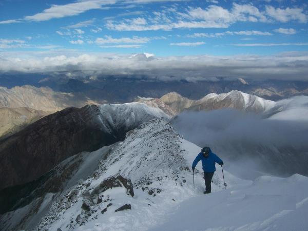 Ladakh twin peaks trek in India