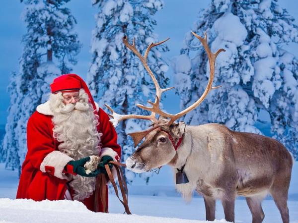 Weekend break in Lapland with santa