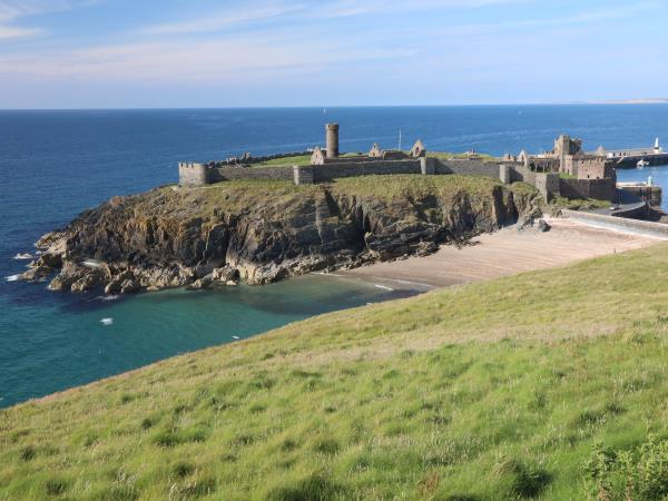 Isle of Man coastal path walking vacation