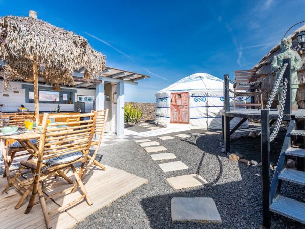 Lanzarote yurt accommodation, Canary Islands