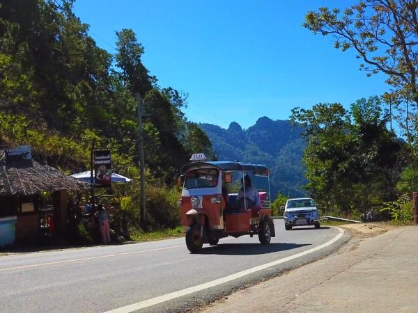 Northern Thailand Tuk Tuk vacation