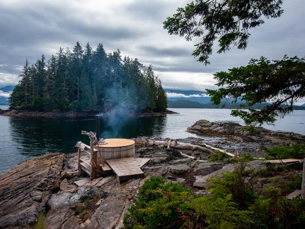 Swanson Island kayaking & glamping tour