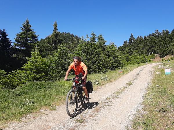 Mountain biking vacation in Greece