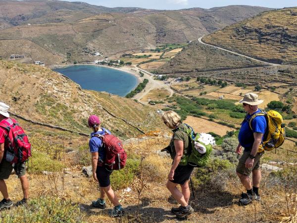 Hiking vacations in Kythnos island, Greece