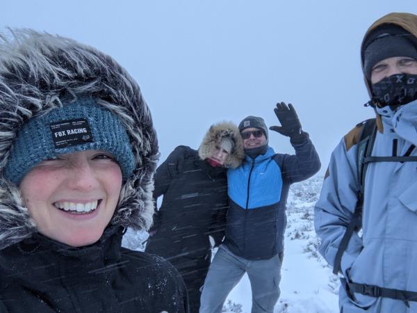 Highlands winter hiking vacation in Scotland
