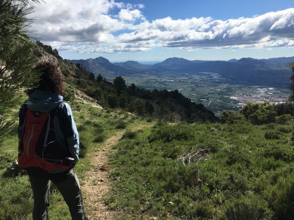 Sierra de Mariola walking vacation in Costa Blanca
