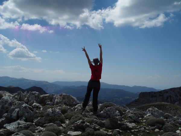 Andalucian mountains self-guided walking vacation, Spain