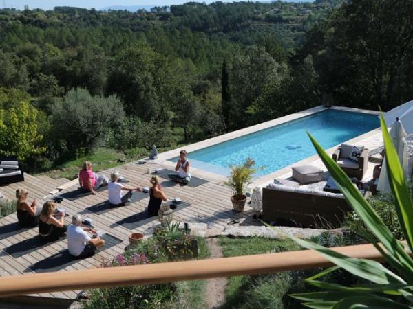 Yoga retreat in France