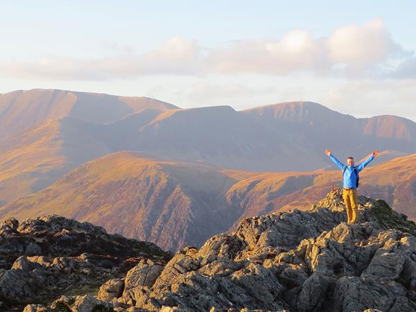 Lake District high peaks walking vacation