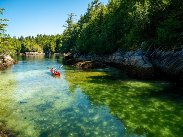 British Columbia sea kayaking vacation