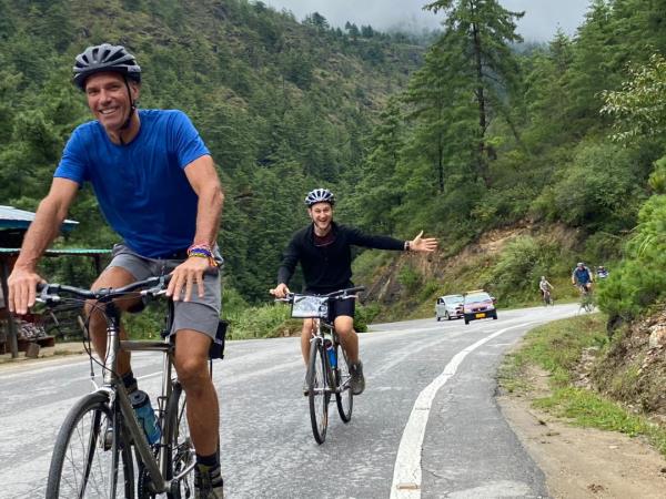 Bhutan cycling vacation