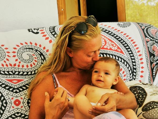 Mum and baby yoga retreat in Spain