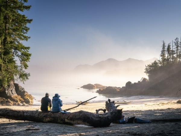 Wild sea kayaking expedition, Vancouver Island