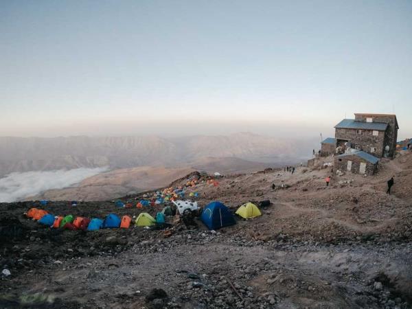 Damavand trekking vacation in Iran