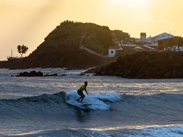 Azores surfing vacation