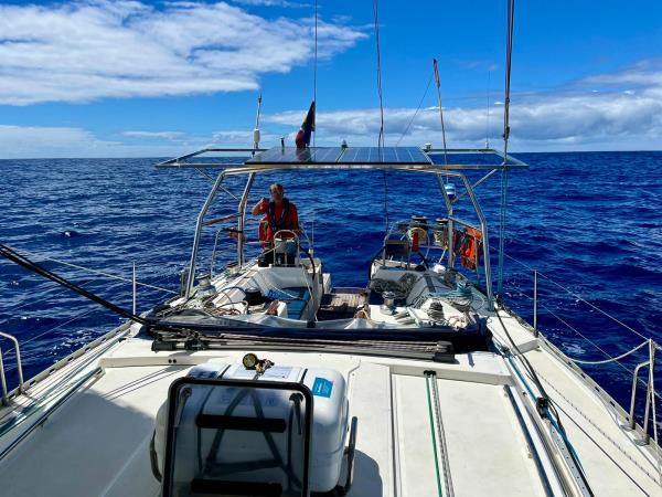 Sail across the South Atlantic Ocean