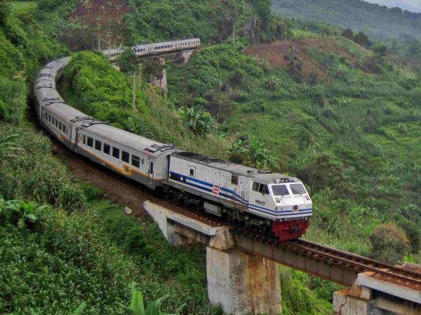 Jakarta to Bali by train vacation