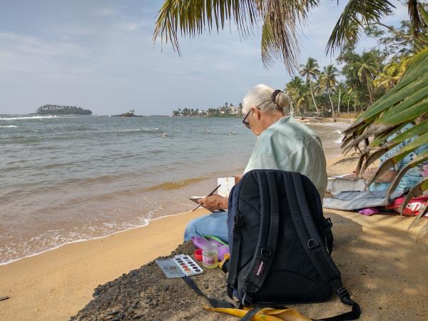 Sri Lanka sketching and painting vacation