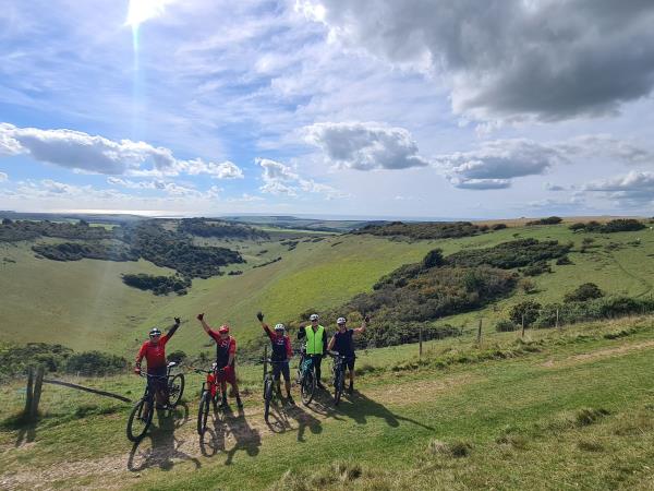 South Downs Way mountain biking vacation, England