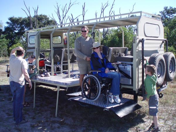 Botswana wheelchair accessible safari 