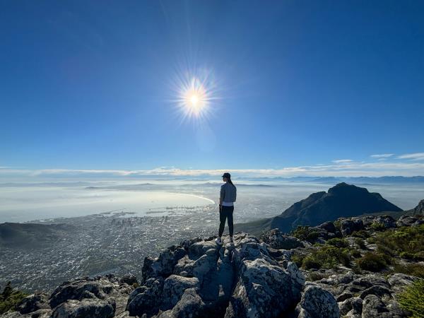 Trekking vacation in South Africa, including Table Mountain