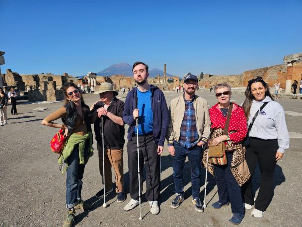 Naples vacation for visually impaired travellers