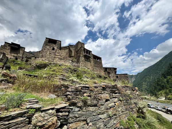 Georgia walking vacation in Caucasus Mountains