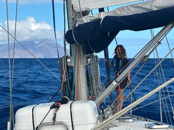 St Helena to Cape Town sailing expedition