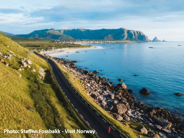 Self guided biking tour in Norway, Arctic Coast