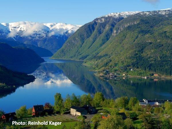 Norway self guided biking vacation, Hardangerfjord