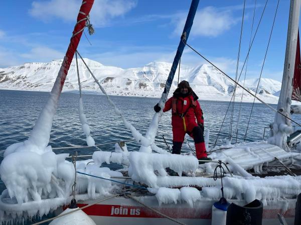 Remote Svalbard sailing expedition