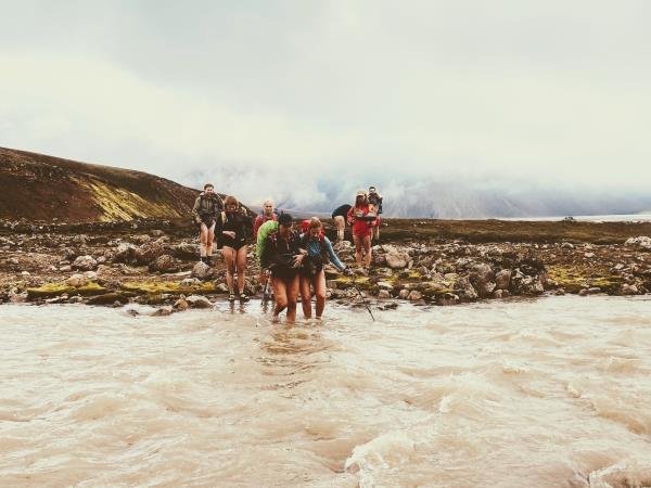 Hiking in Iceland, small group