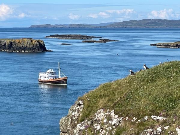 Private cruise charter in Scotland, sleeps 8