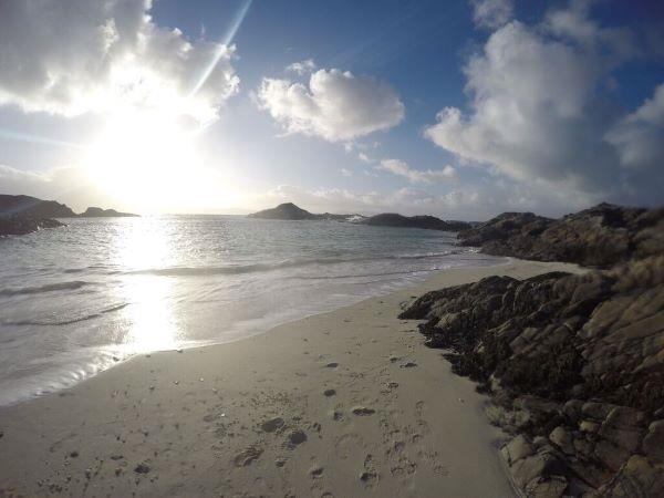 Winter swimming vacation in Scotland
