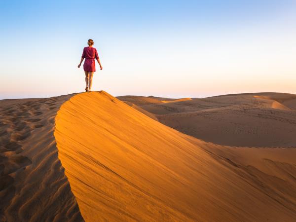 Oman women's vacation