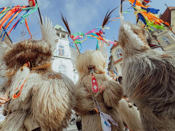 Slovenia masked festival photography vacation