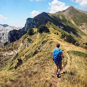 Walking routes in Montenegro