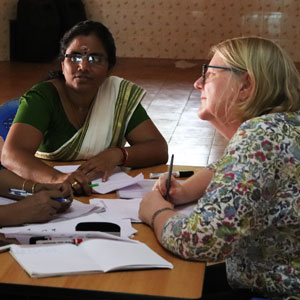 Over 50s volunteering in Kerala
