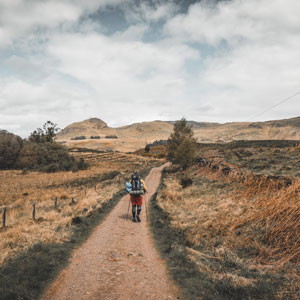 Walking in the Scottish Highlands
