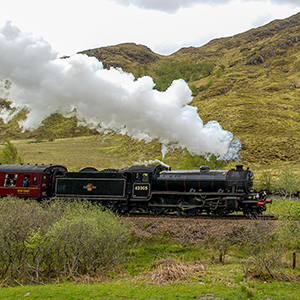 Scotland by rail map & highlights