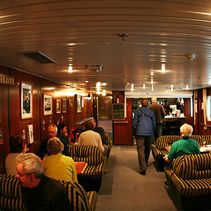 Life on board an Antarctic cruise