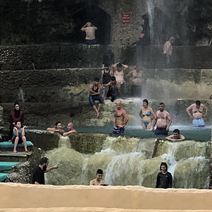Hot springs in Jordan