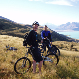 Cycling the length of New Zealand