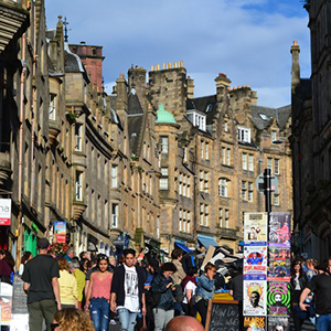 Overtourism in Edinburgh