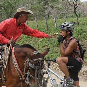 Cycling in Costa Rica map & highlights