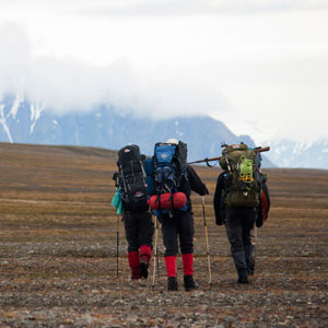 Land based trips in Spitsbergen