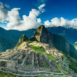 Machu Picchu in Peru